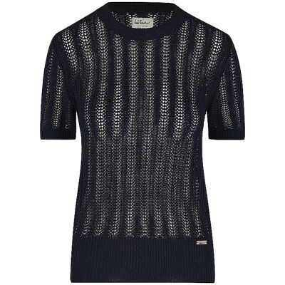 LUIS TRENKER Trachtenshirt dunkelblau L damen LUIS TRENKER Trachtenshirt dunkelblau L damen