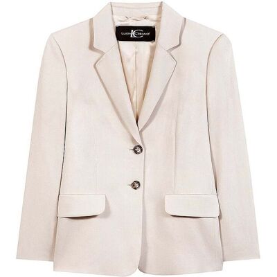 LUISA CERANO Blazer creme 40 damen LUISA CERANO Blazer creme 40 damen