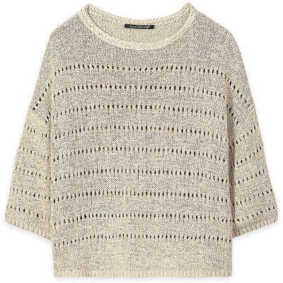 LUISA CERANO Pullover beige 40 damen LUISA CERANO Pullover beige 40 damen