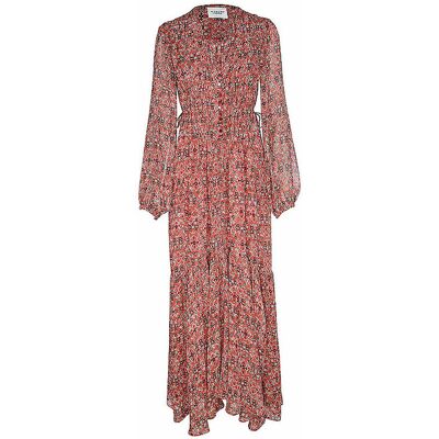 MARANT ETOILE Maxikleid BRIANE dunkelrot 36 damen MARANT ETOILE Maxikleid BRIANE dunkelrot 36 damen