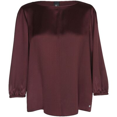 Marc CAIN Seidenbluse dunkelrot 44 damen Marc CAIN Seidenbluse dunkelrot 44 damen
