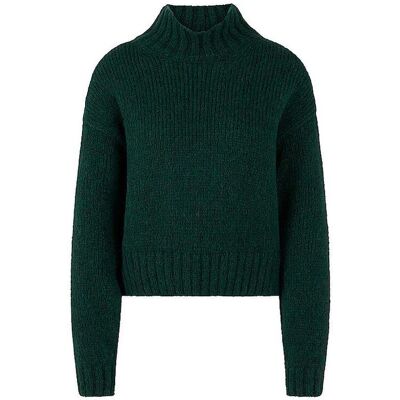 Marc CAIN Rollkragenpullover dunkelgrün 40 damen Marc CAIN Rollkragenpullover dunkelgrün 40 damen