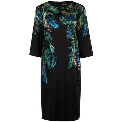 Marc CAIN Minikleid dunkelgrün 36 damen Marc CAIN Minikleid dunkelgrün 36 damen