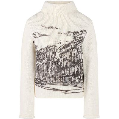Marc CAIN Pullover hellgrau 42 damen Marc CAIN Pullover hellgrau 42 damen