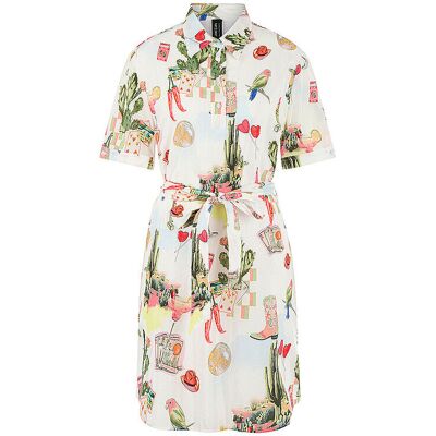 Marc CAIN Minikleid weiss 36 damen Marc CAIN Minikleid weiss 36 damen
