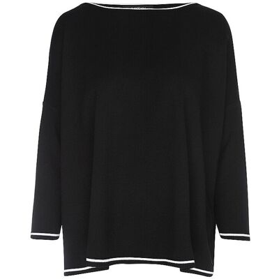 Marc CAIN Pullover schwarz 40 damen Marc CAIN Pullover schwarz 40 damen