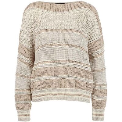 Marc CAIN Pullover beige 36 damen Marc CAIN Pullover beige 36 damen