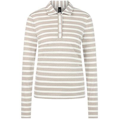 Marc CAIN Poloshirt creme 36 damen Marc CAIN Poloshirt creme 36 damen