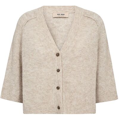 MOS MOSH Cardigan MMTHORALIZETKNIT beige S damen MOS MOSH Cardigan MMTHORALIZETKNIT beige S damen