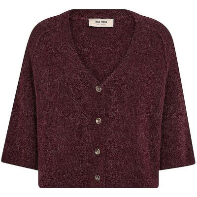 MOS MOSH Cardigan MMTHORA dunkelrot XS damen MOS MOSH Cardigan MMTHORA dunkelrot XS damen