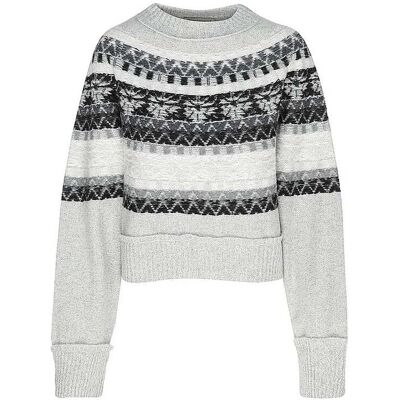 OFFICINE GENERALE Pullover MANOLA grau S damen OFFICINE GENERALE Pullover MANOLA grau S damen