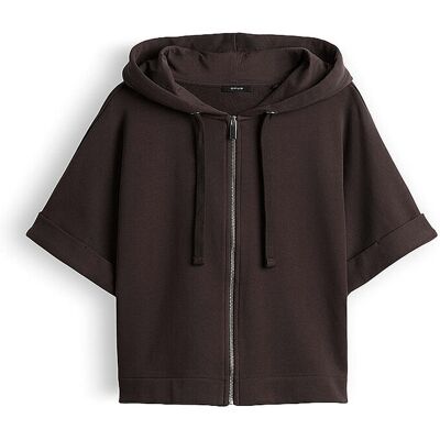 OPUS Kapuzensweater - Hoodie GODENNA braun 40 damen OPUS Kapuzensweater - Hoodie GODENNA braun 40 damen