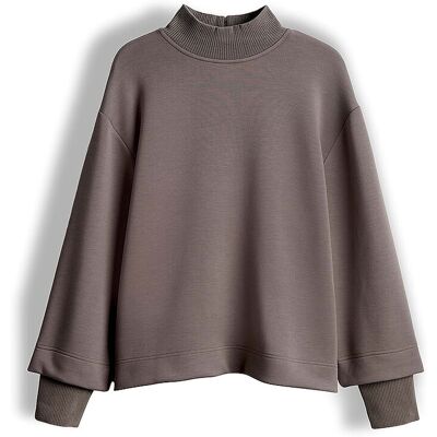 OPUS Rollkragenpullover GLUBA CLUB hellbraun 36 Damen OPUS Rollkragenpullover GLUBA CLUB hellbraun 36 Damen