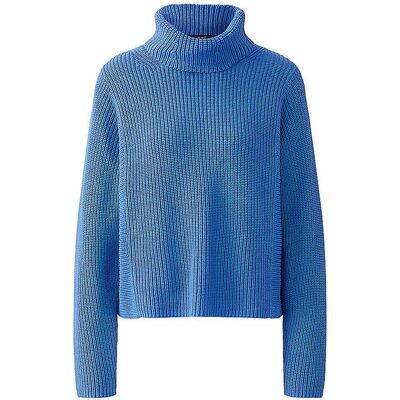 OUÍ Rollkragenpullover blau 40 damen OUÍ Rollkragenpullover blau 40 damen