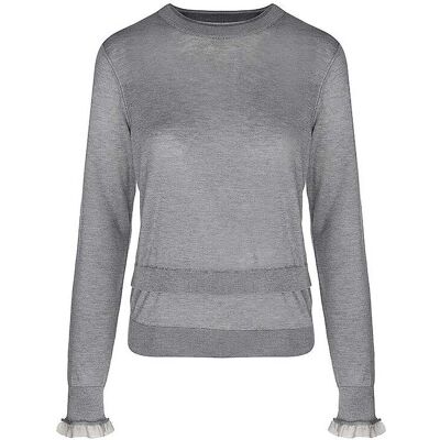 PHILLIP LIM Pullover grau L damen PHILLIP LIM Pullover grau L damen