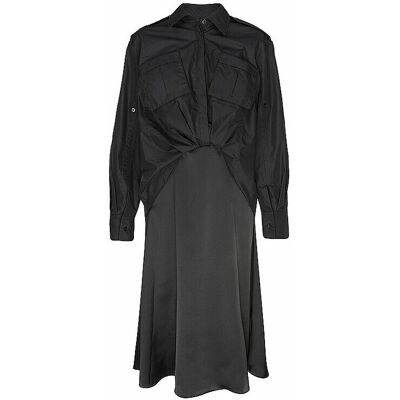 PHILLIP LIM Midikleid schwarz M damen PHILLIP LIM Midikleid schwarz M damen