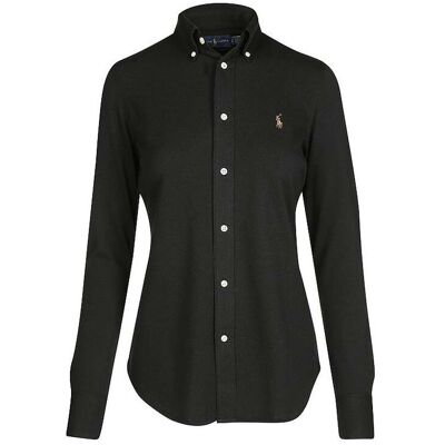 POLO RALPH LAUREN Bluse Skinny Fit HEIDI schwarz XL damen POLO RALPH LAUREN Bluse Skinny Fit HEIDI schwarz XL damen