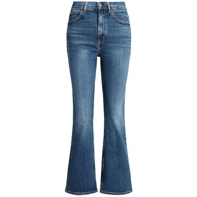 POLO RALPH LAUREN Jeans Flared Fit 7/8 blau 28 damen POLO RALPH LAUREN Jeans Flared Fit 7/8 blau 28 damen
