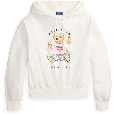 POLO RALPH LAUREN Kapuzensweater - Hoodie weiss L damen POLO RALPH LAUREN Kapuzensweater - Hoodie weiss L damen