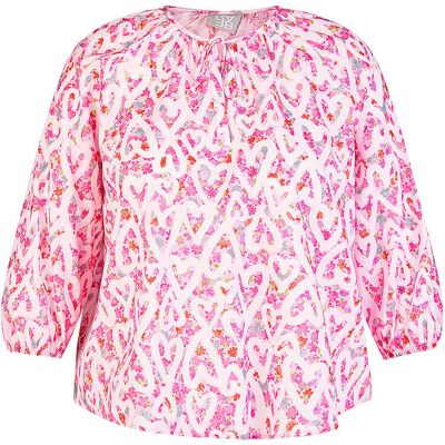 RABE Blusenshirt rosa 48 Damen RABE Blusenshirt rosa 48 Damen