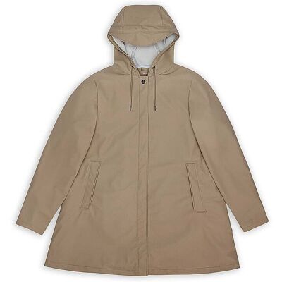 RAINS Regenjacke beige XL damen RAINS Regenjacke beige XL damen
