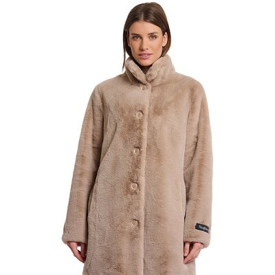 RINO&PELLE Mantel in Felloptik NONNA camel 42 damen RINO&PELLE Mantel in Felloptik NONNA camel 42 damen