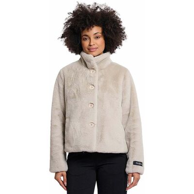 RINO&PELLE Jacke in Felloptik VIE creme 42 damen RINO&PELLE Jacke in Felloptik VIE creme 42 damen