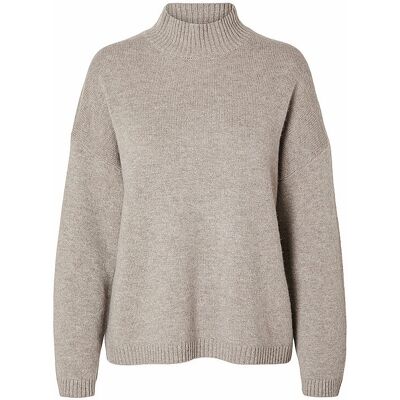SELECTED FEMME Pullover SLFCILLE beige M damen SELECTED FEMME Pullover SLFCILLE beige M damen