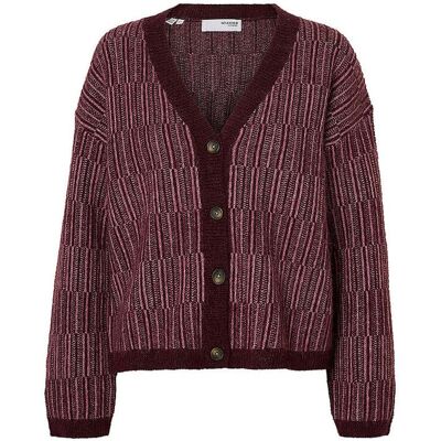 SELECTED FEMME Cardigan SLFALVA dunkelrot XS damen SELECTED FEMME Cardigan SLFALVA dunkelrot XS damen