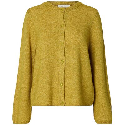SELECTED FEMME Strickjacke SLWLULU grün M damen SELECTED FEMME Strickjacke SLWLULU grün M damen