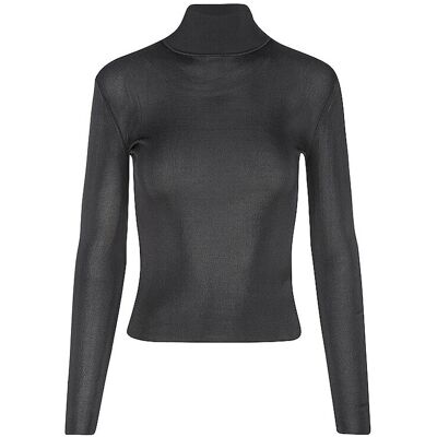 SELF-PORTRAIT Rollkragenpullover grau L damen SELF-PORTRAIT Rollkragenpullover grau L damen