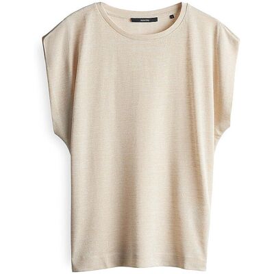 SOMEDAY T-Shirt KELUCIA beige 40 damen SOMEDAY T-Shirt KELUCIA beige 40 damen