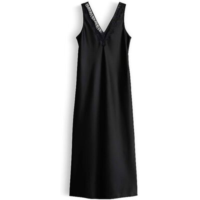 SOMEDAY Maxikleid QAMILE schwarz 42 damen SOMEDAY Maxikleid QAMILE schwarz 42 damen