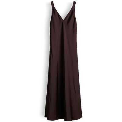 SOMEDAY Midikleid QOVA PURE braun 38 damen SOMEDAY Midikleid QOVA PURE braun 38 damen