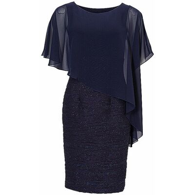 SWING Cocktailkleid blau 46 damen SWING Cocktailkleid blau 46 damen