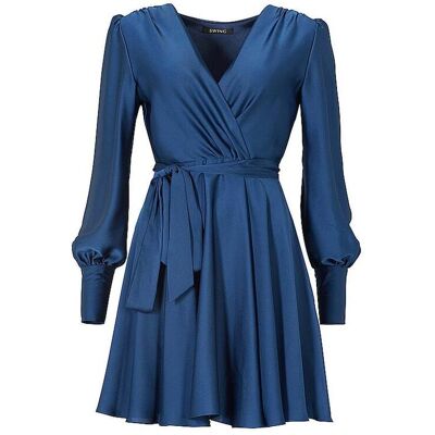 SWING Cocktailkleid blau 36 damen SWING Cocktailkleid blau 36 damen
