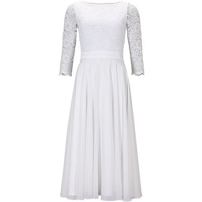 SWING Abendkleid creme 44 damen SWING Abendkleid creme 44 damen