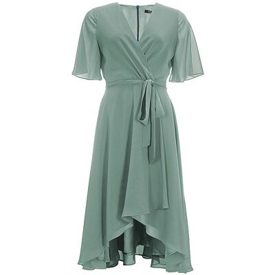 SWING Abendkleid grün 34 damen SWING Abendkleid grün 34 damen