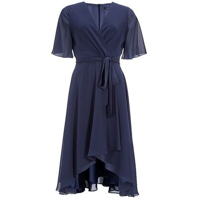 SWING Abendkleid dunkelblau 40 damen SWING Abendkleid dunkelblau 40 damen
