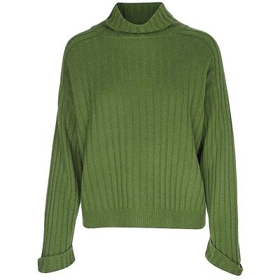 THE MERCER N.Y. Kaschmirpullover olive 36 damen THE MERCER N.Y. Kaschmirpullover olive 36 damen