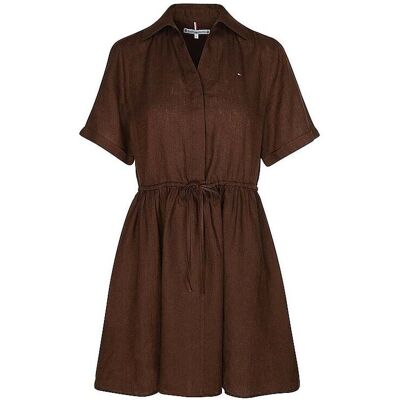 Tommy Hilfiger Minikleid braun L damen Tommy Hilfiger Minikleid braun L damen