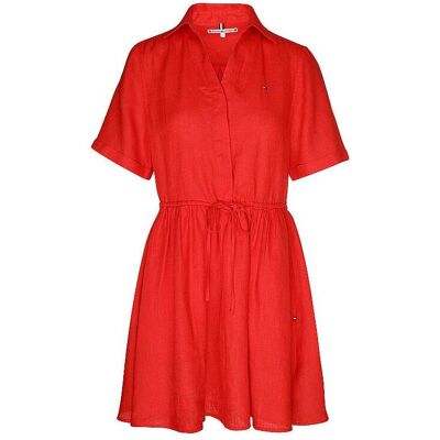 Tommy Hilfiger Minikleid rot L damen Tommy Hilfiger Minikleid rot L damen