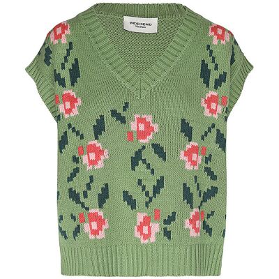 WEEKEND MAX MARA Pullunder WKDALAMARO grün M damen WEEKEND MAX MARA Pullunder WKDALAMARO grün M damen