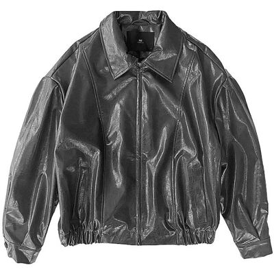 WITHBLACK Jacke aus Lederimitat GILIAN grau S damen WITHBLACK Jacke aus Lederimitat GILIAN grau S damen
