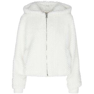 Guess Jacke In Felloptik  Creme   Damen   Größe: L   W3bl50wfsd0