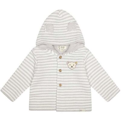 STEIFF Baby Strickjacke hellgrau 68 baby STEIFF Baby Strickjacke hellgrau 68 baby