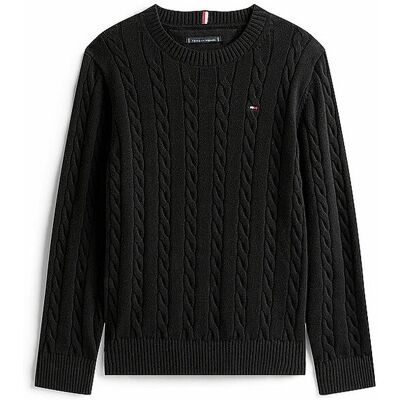 Tommy Hilfiger Jungen Pullover schwarz 164 baby Tommy Hilfiger Jungen Pullover schwarz 164 baby