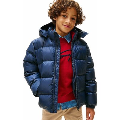 Tommy Hilfiger Jungen Jacke dunkelblau 152 baby Tommy Hilfiger Jungen Jacke dunkelblau 152 baby