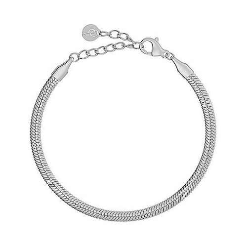 EDBLAD Halskette HERRINGBONE BRACELET Steel silber damen