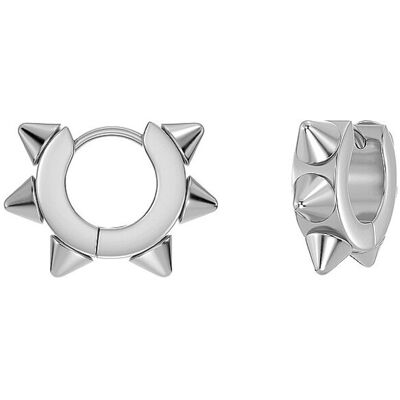 EDBLAD Ohrringe PEAK HOOPS ICON Small Steel silber damen EDBLAD Ohrringe PEAK HOOPS ICON Small Steel silber damen